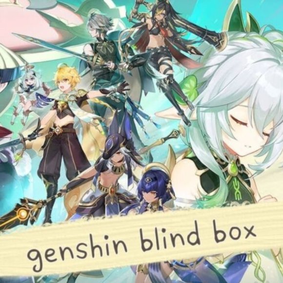 Genshin Impact Grab Bag plush keychain pin Hutao Zhongli Xiao Ganyu - Picture 1 of 2